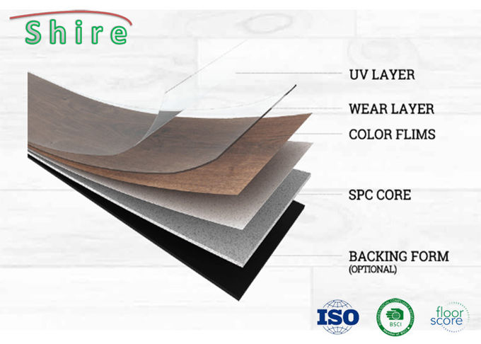 Spc Flooring Vinyl Plank Hardwood, 12 Mil Wear Layer Vinyl Plank Flooring